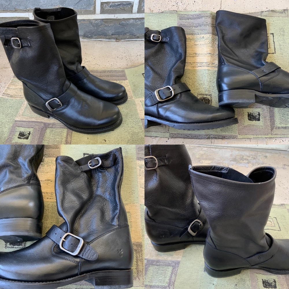 Frye Veronica Short/harness boot Women’s size 10